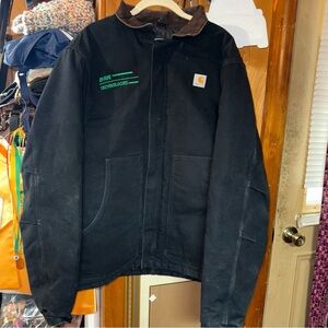 Carhartt Duck Detroit Jacket featuring custom embroidery Size 42 Men